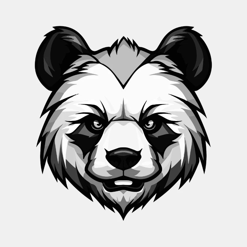 Panda Kopf