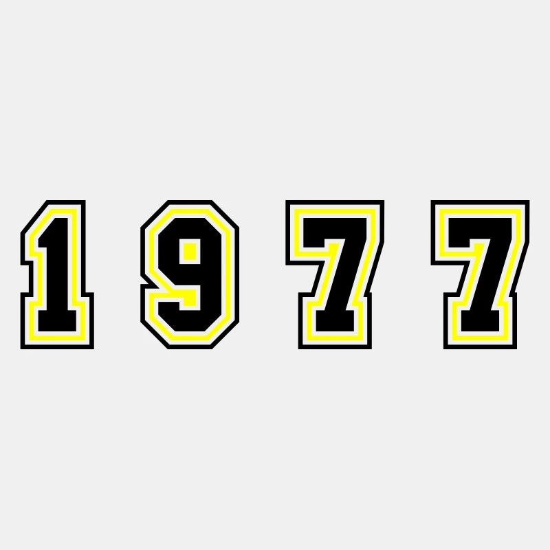 1977 Jahr Zahl