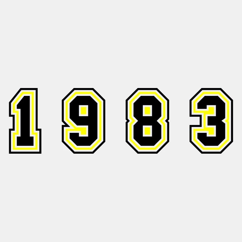 1983 Jahr Zahl