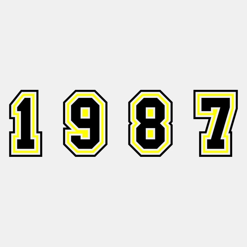 1987 Year Number