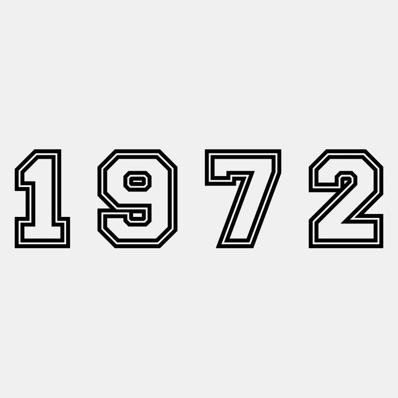 1972 Year Number