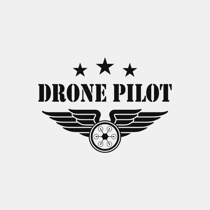 Drone Pilot - Drohnenpilot Emblem Abzeichen