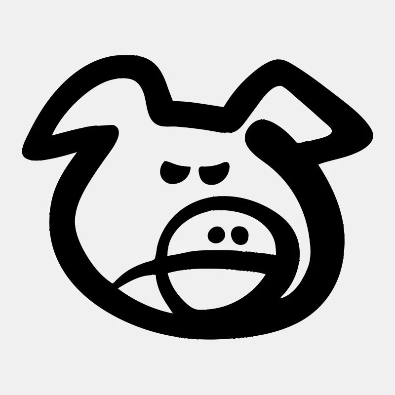 Schweinekopf (Vektor)