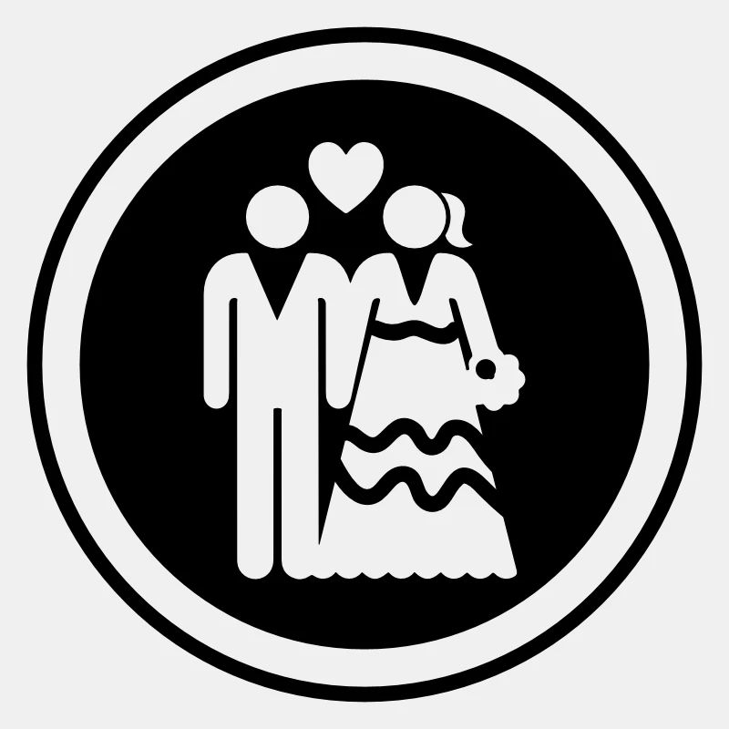 Paar Hochzeit Brautpaar