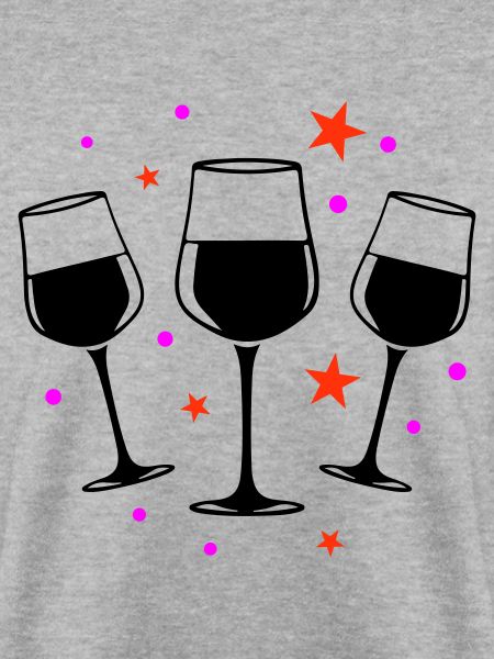 Weinglas Rotwein Symbol
