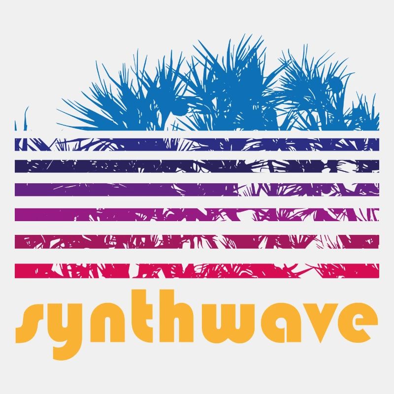 synthwave pandanus