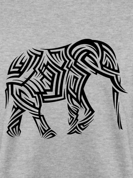 Elefant Tribal Tattoo