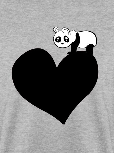 panda herz tierliebe bär
