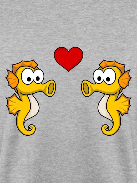 Seepferdchen Paar liebe