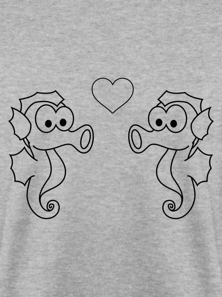 Seepferdchen Paar liebe