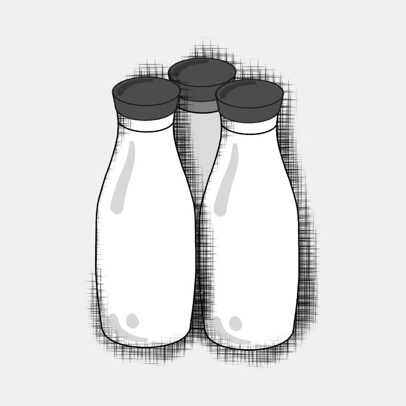 milch flasche