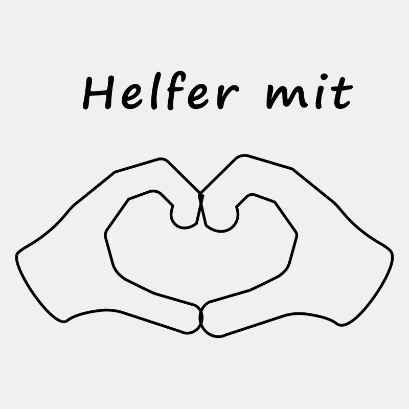 Helfer mit Herz