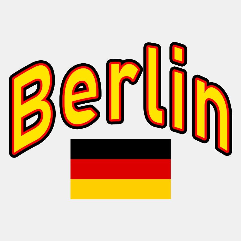 Berlin deutschland flagge