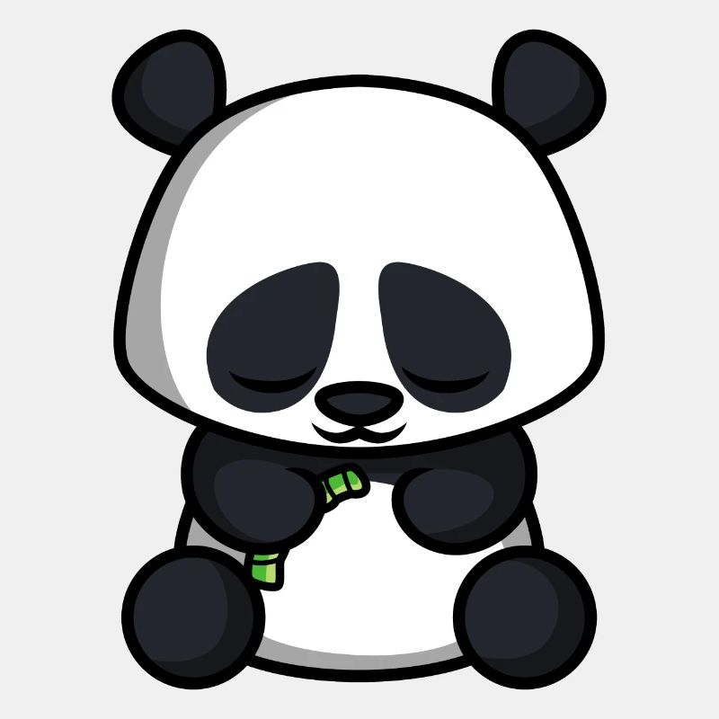 Müder Panda