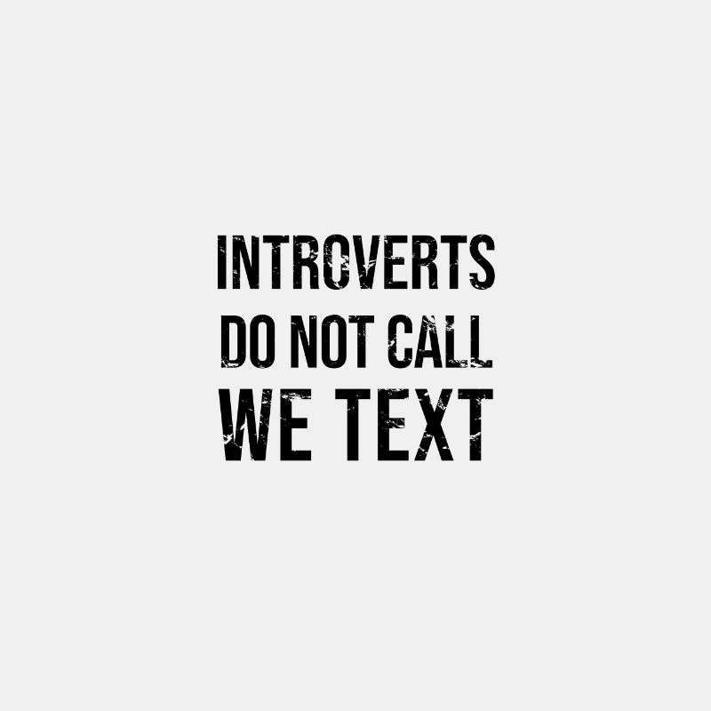 Introverted texts