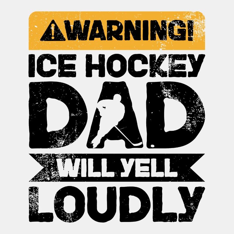 Warnung Wird Schreien - Eishockeyvater