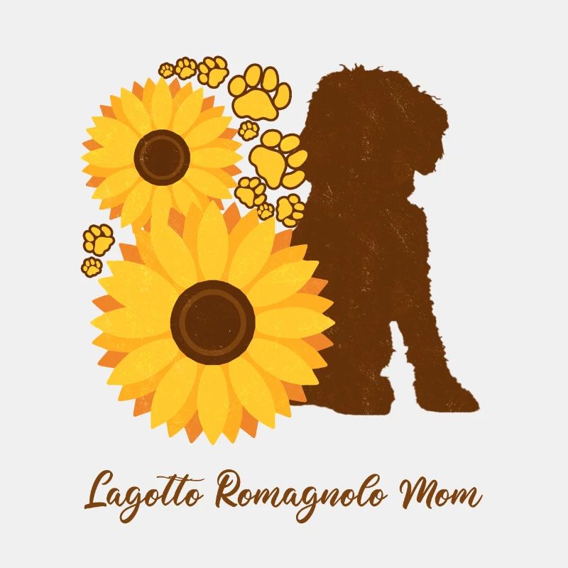 Sonnenblumenmutter - Lagotto Romagnolo