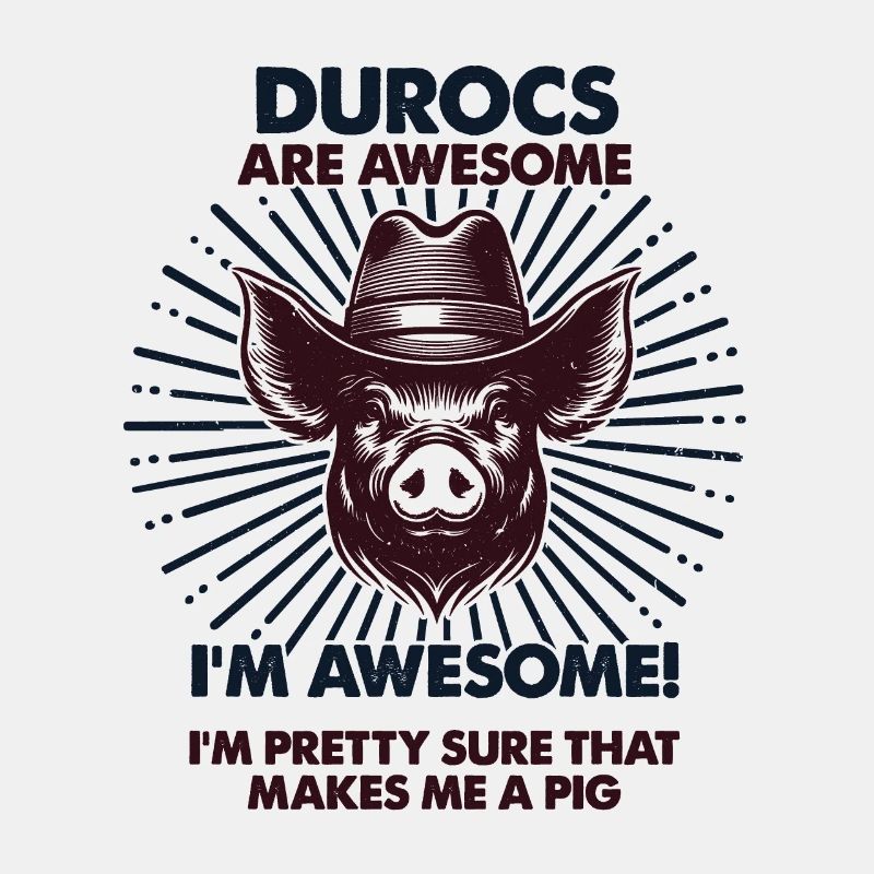Cochon Papa Maman - Fermier Durocs