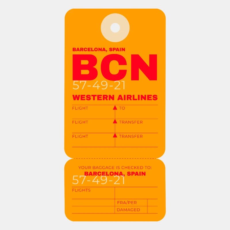 Barcelona - Airline ticket