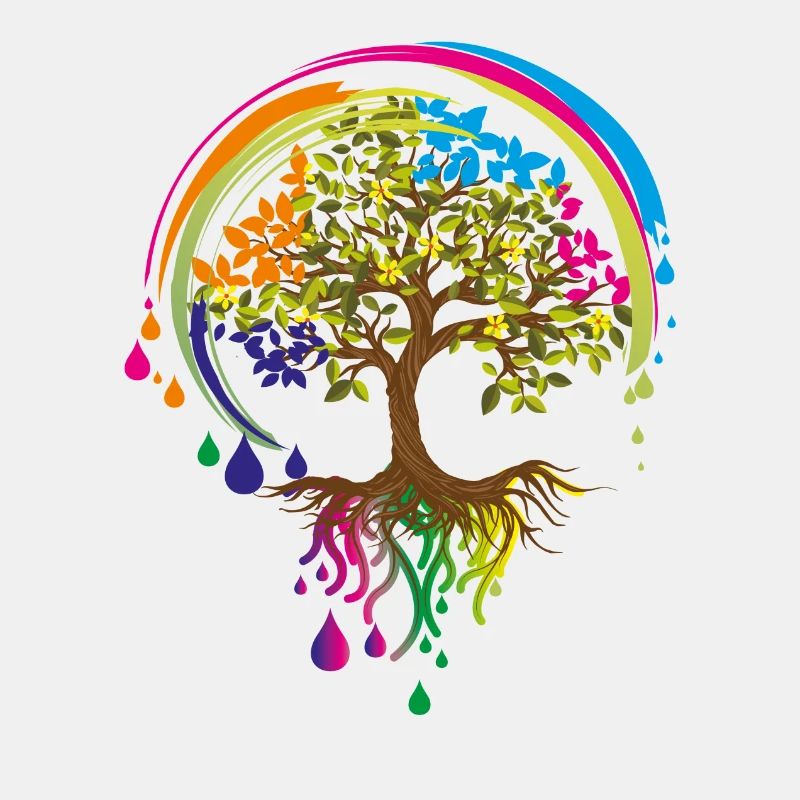 colourful tree