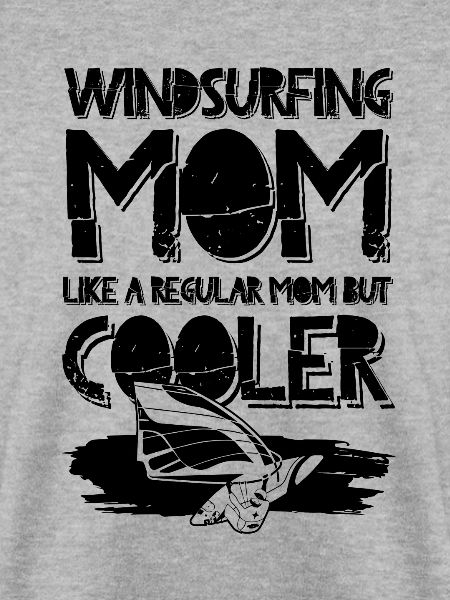 Windsurfing mama