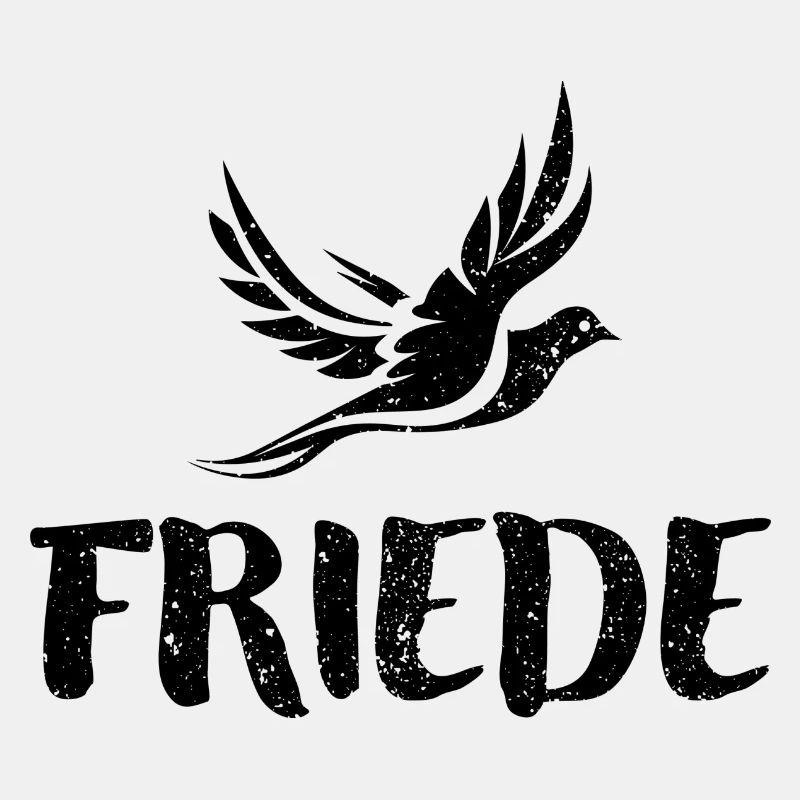 Friede - schwarz
