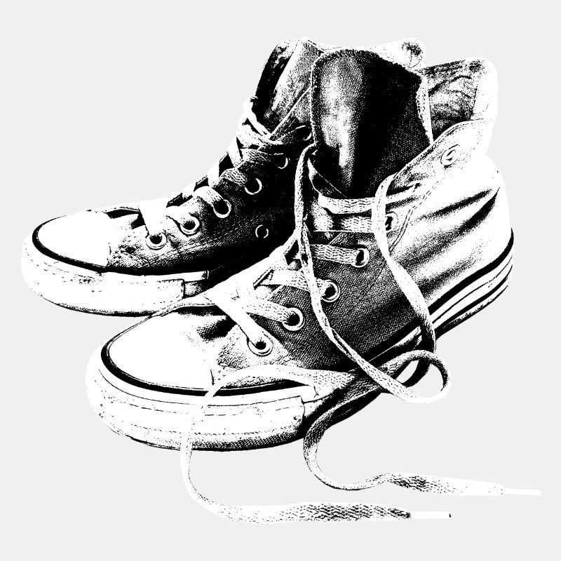 Sneakers Black And White