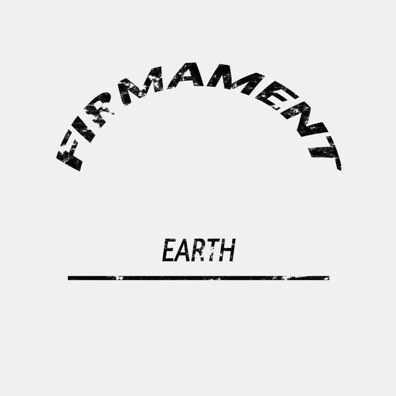 Firmament à la terre plate