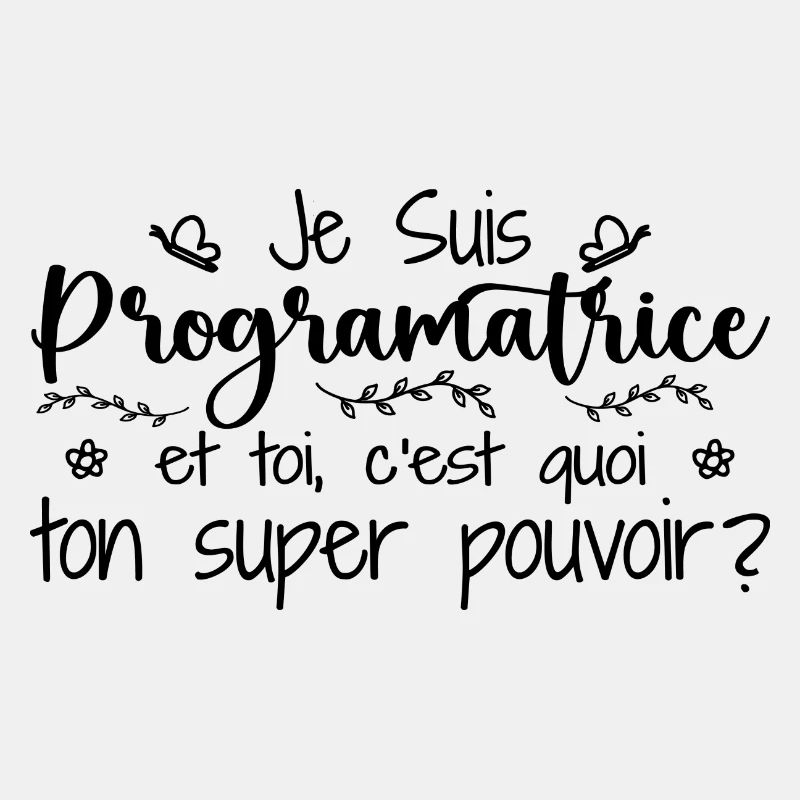Ich bin Programmierer. Was ist deine Macht