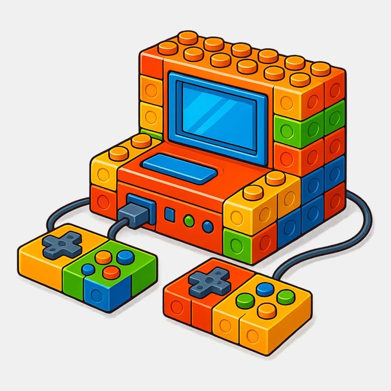 Master Builder Brick Building Block
