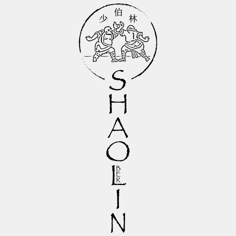 Logo Shaolin Berlin verticaux noir