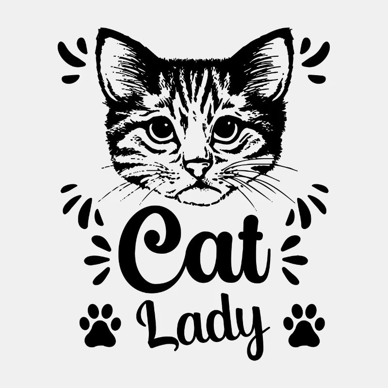 Mignon chat Lady Kitten Kitty