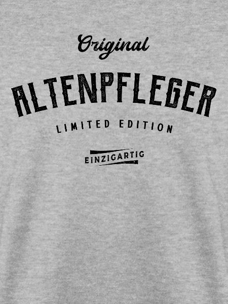 Altenpfleger Limited Edition Altenpflegerin