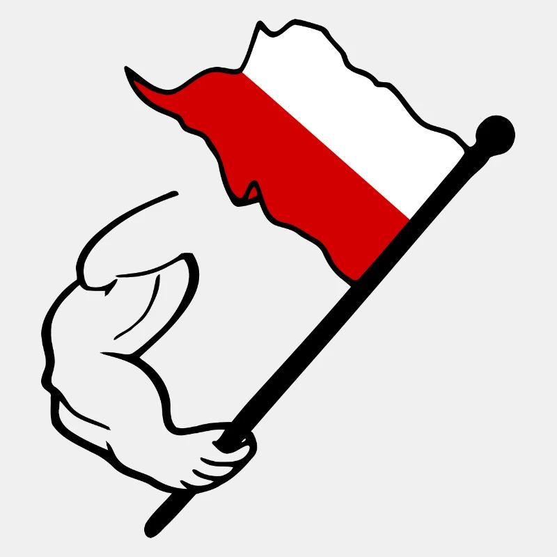 Polnische Flagge