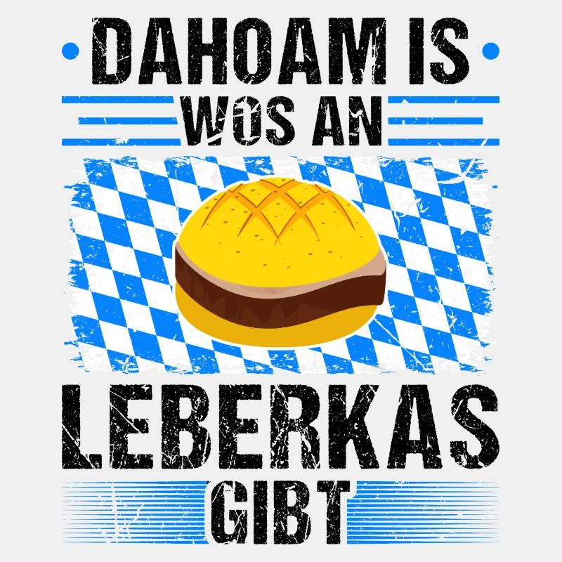 Bayern Flagge Leberkas