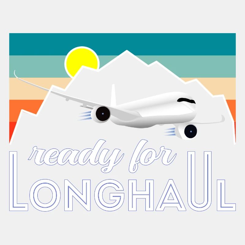 A350 Ready for Longhaul - Geschenk Pilot