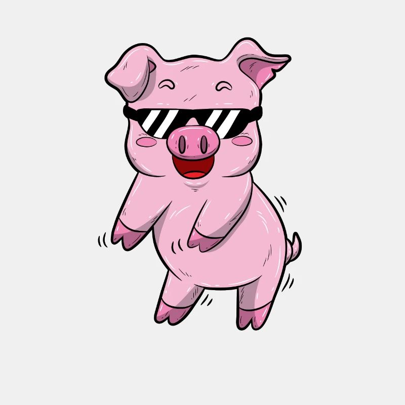 Flossing Schwein