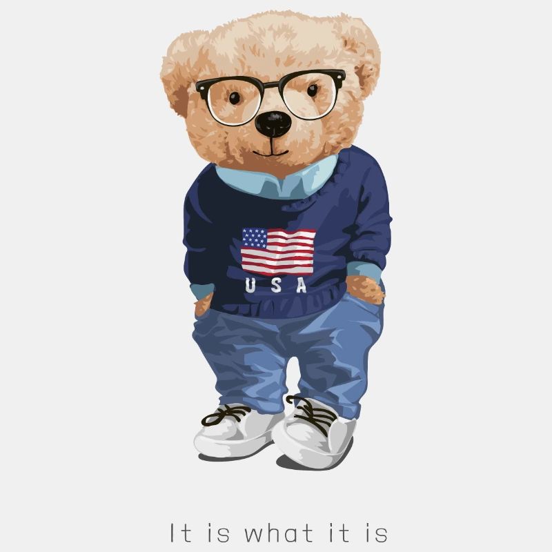 Bär Knuffig Teddy
