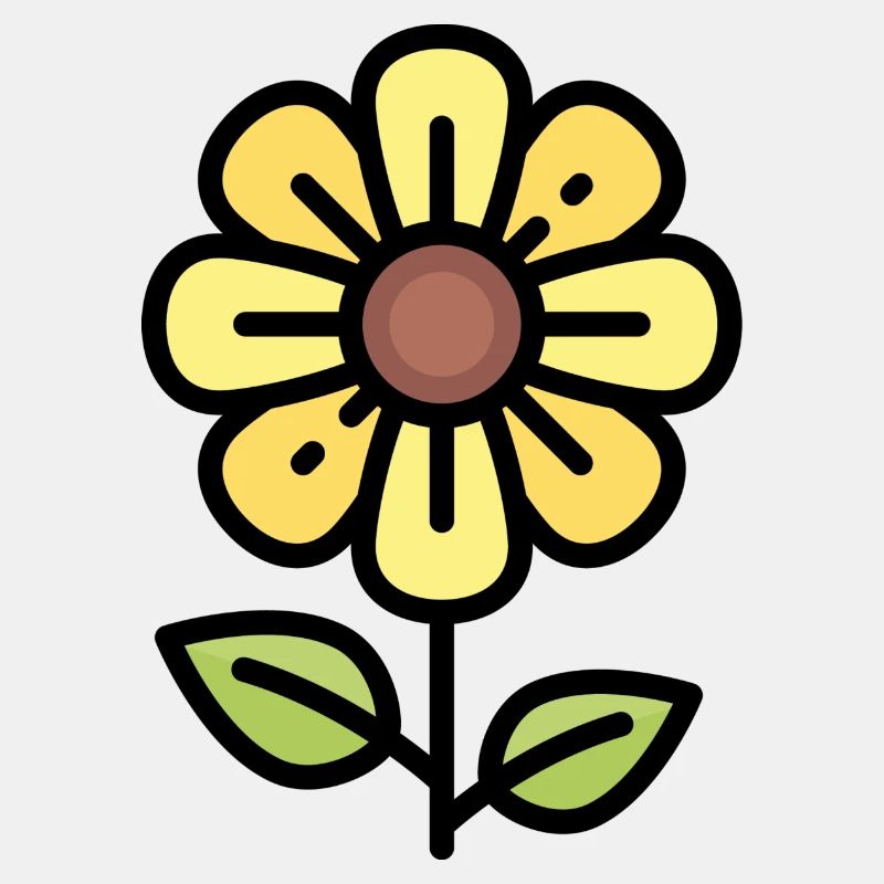 Gelbe Blume Geschenk Idee