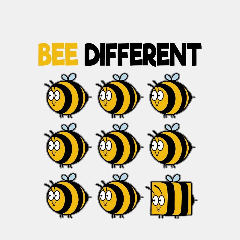 Bee Different abeille miel individuel