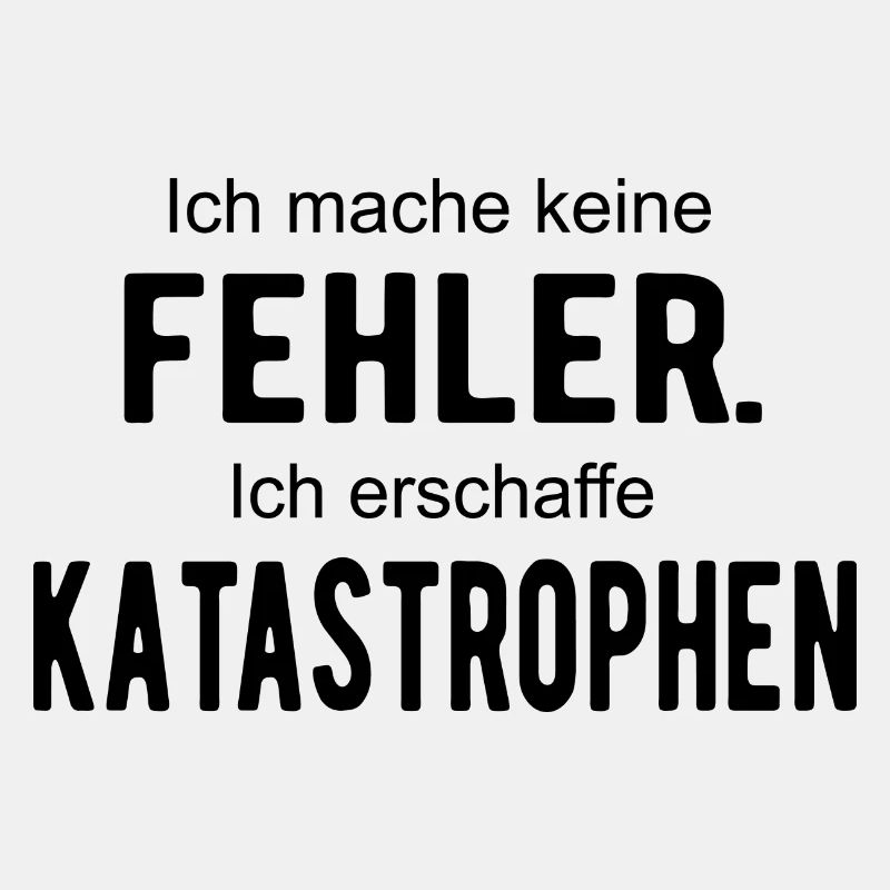 Keine Fehler Katastrophen