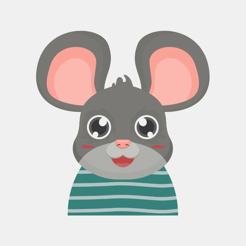 Maus mit großen Ohren
