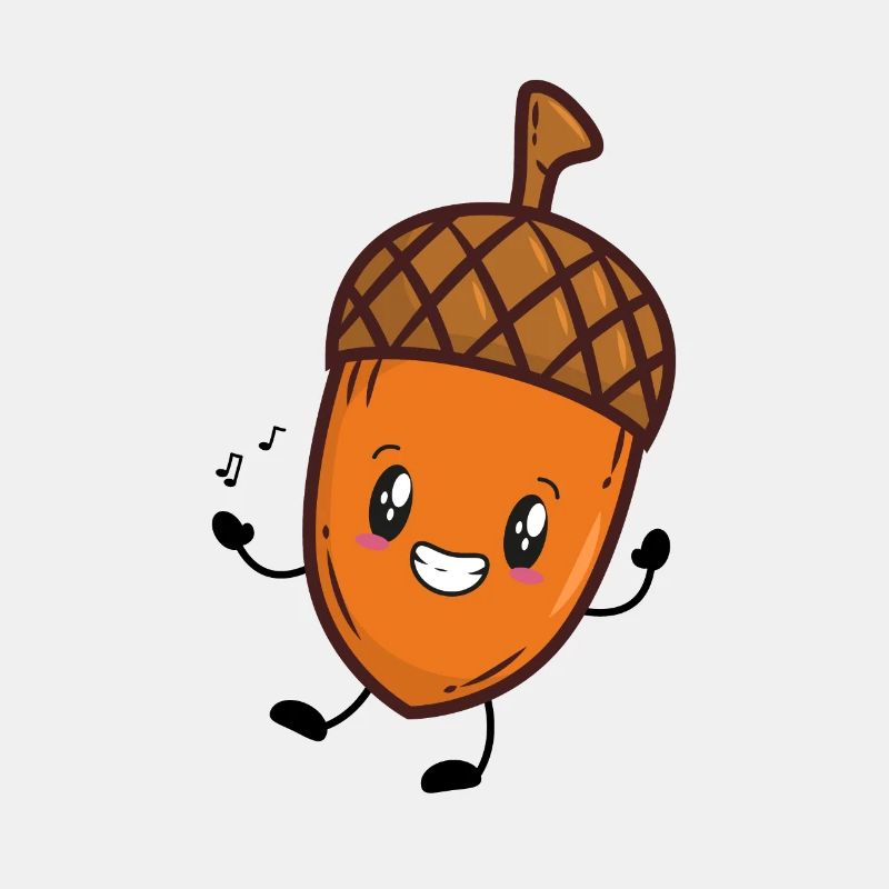 Eichel Herbst Musik Eiche