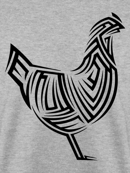 Huhn Tribal Tattoo