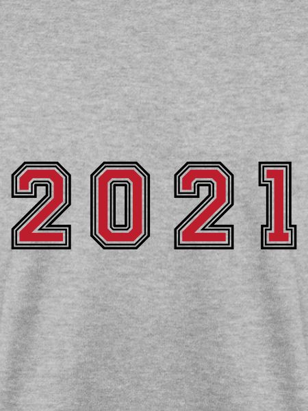 2021 Jahr Zahl