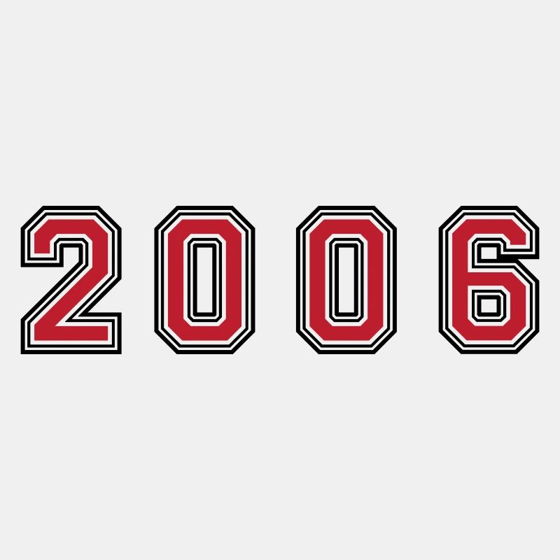 2006 Jahr Zahl