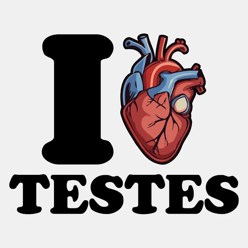 I love Testes