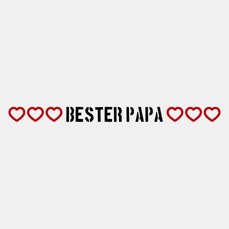 Bester Papa Herz Liebe