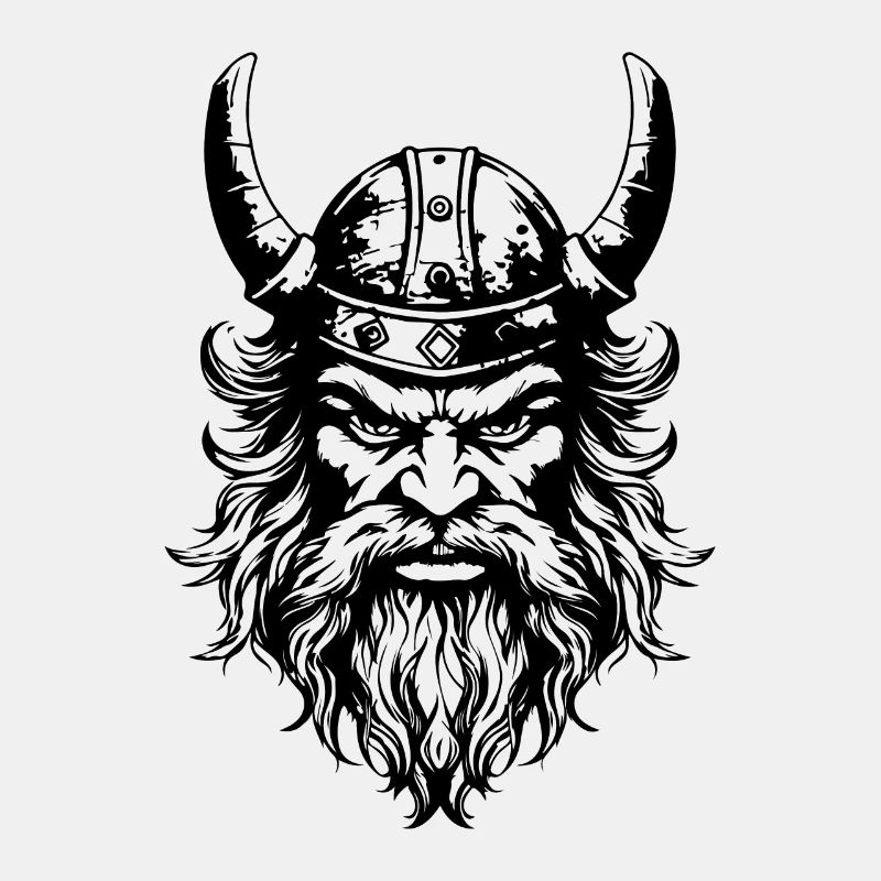 Wikinger Kopf Helm