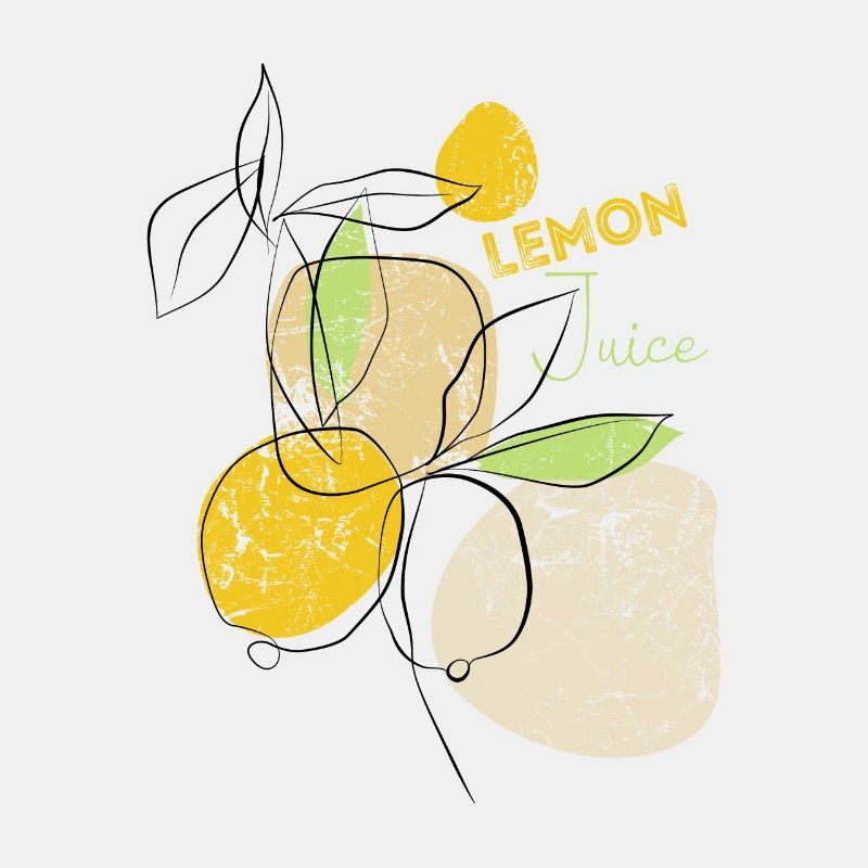 Jus de citron - Expressionniste - Art